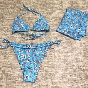 3 piece bikini set